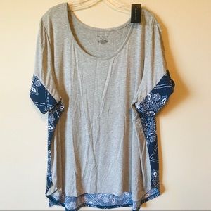 NWT Lane Bryant Hi Low Top